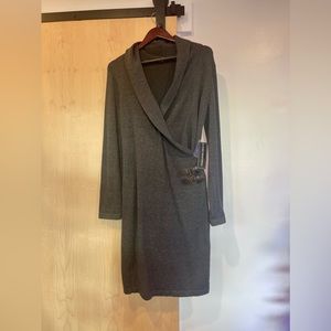 NWT ladies side buckle sweater dress. Sz.M